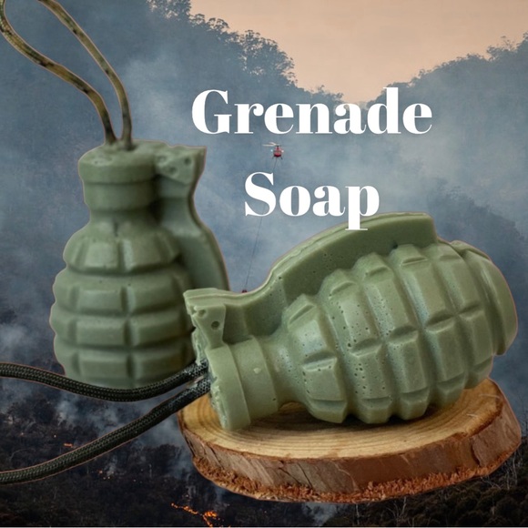 Grenade Soap on a rope /Paracord, handmade Gift, Gift for Him, Father, Christmas - Picture 13 of 15